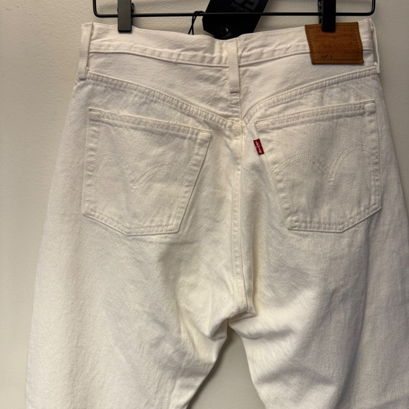 Levi’s 501 High Rise Skinny White Jeans NWT 28 - Picture 9 of 12